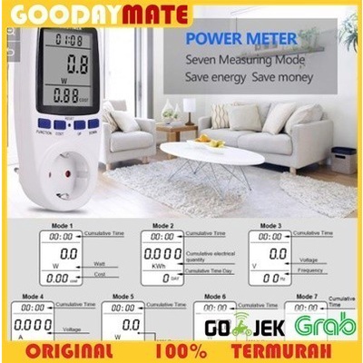 Voltmeter Pengukur Watt Meter AC KWH - Pengukur Daya Listrik