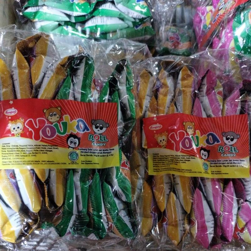 

permen youka roll