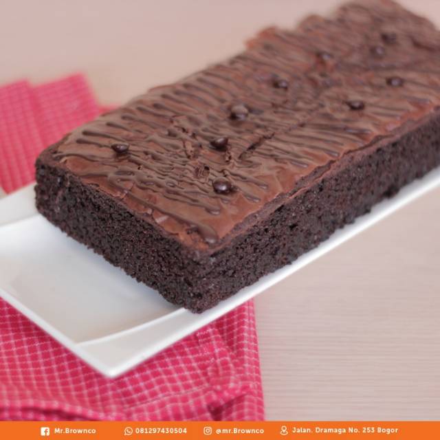 

Brownies panggang cassava mr.brownco