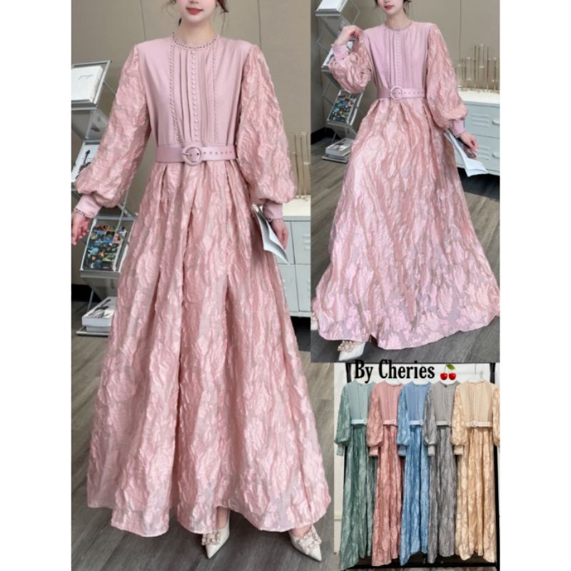 Gamis Import Maxi Dress Import Rubiah Zaneta (FCODI679)