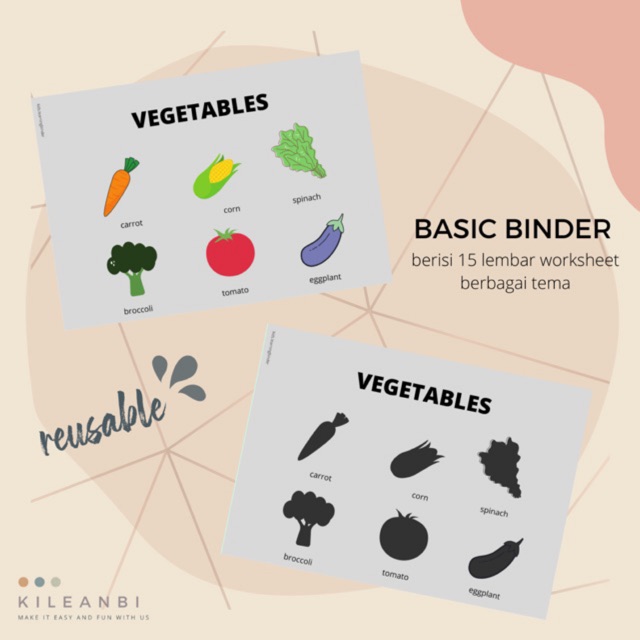 

BINDER WORKSHEET PRINTABLE (BASIC SERIES)