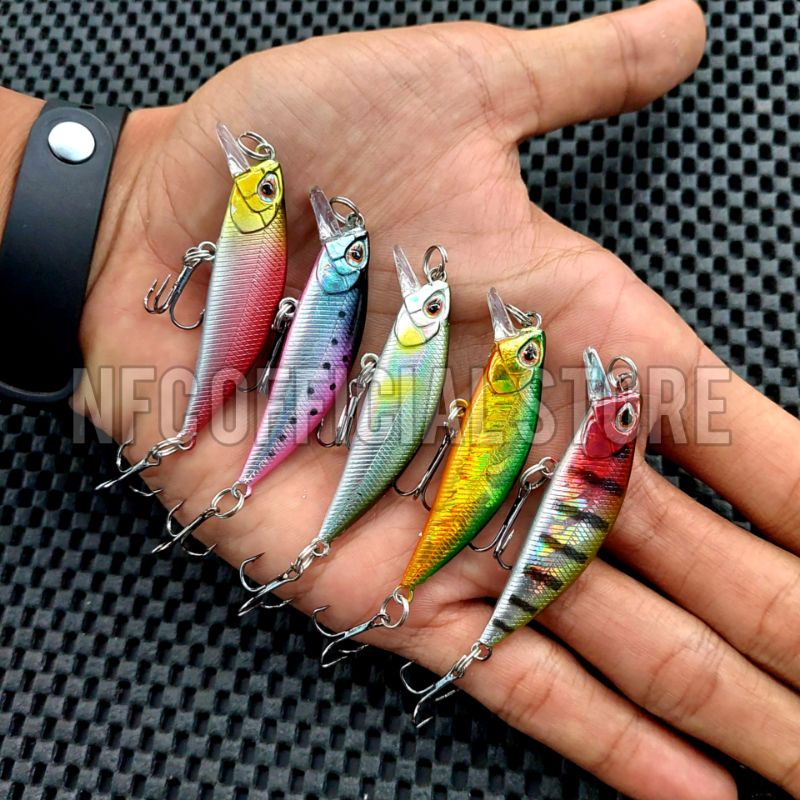 Lure minnow sinking 5 cm 5 gram BEST KILLER ACTION