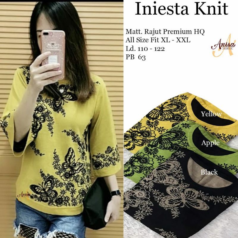 INIESTA KNIT by ANISA FASHION
