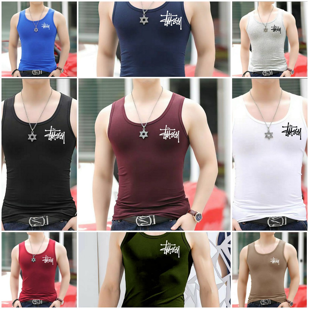 SINGLET STUSI/SINGLET PRIA DEWASA/KAOS DALAM PRIA