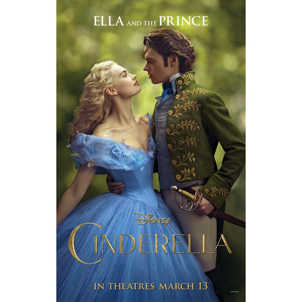 Kaset dvd Cinderella (2015)