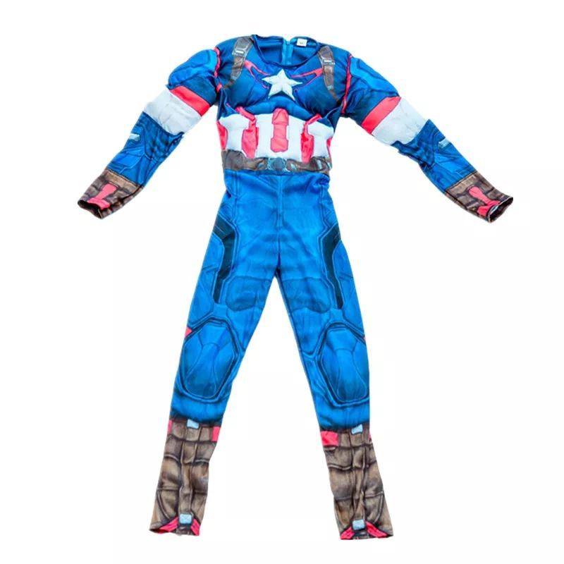 Kostum Anak dan Dewasa Captain America Kapten Amerika Superhero Costplay good ok