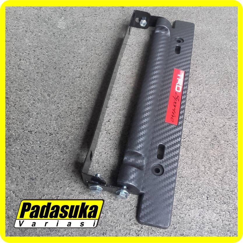 Dudukan Plat Nomor JDM TRD Carbon