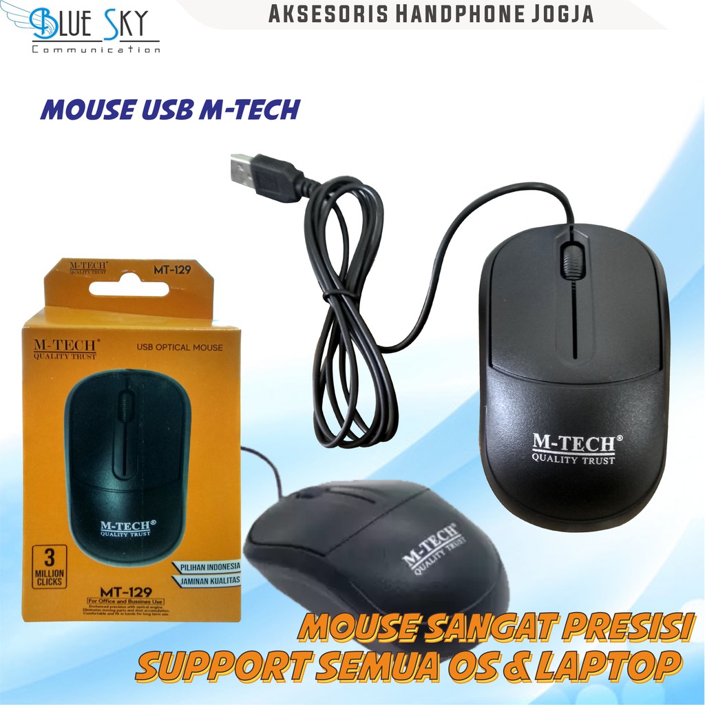 MOUSE KABEL WIRED USB M-TECH