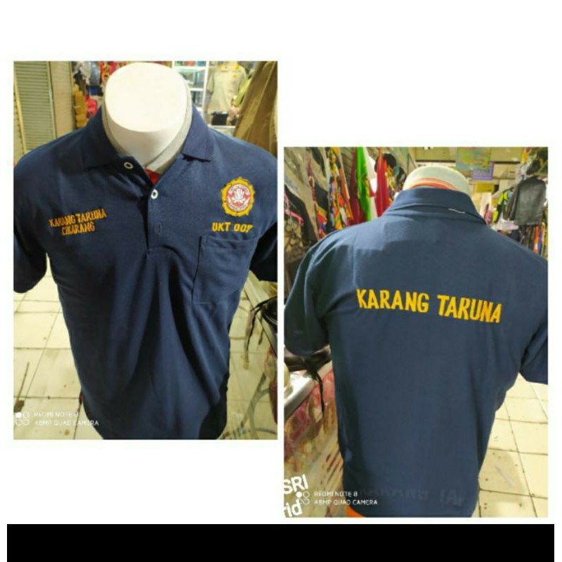 Kaos karang taruna bordir depan blkg