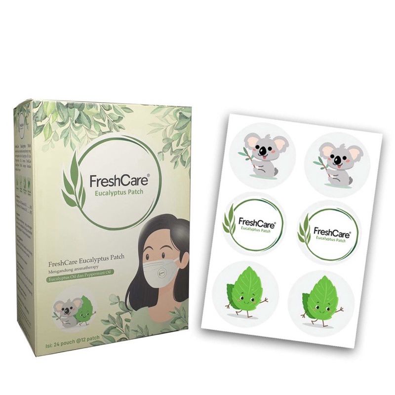 ❤ MEMEY ❤ FRESHCARE Eucalyptus Patch | Sticker Masker | Sticker Tempel