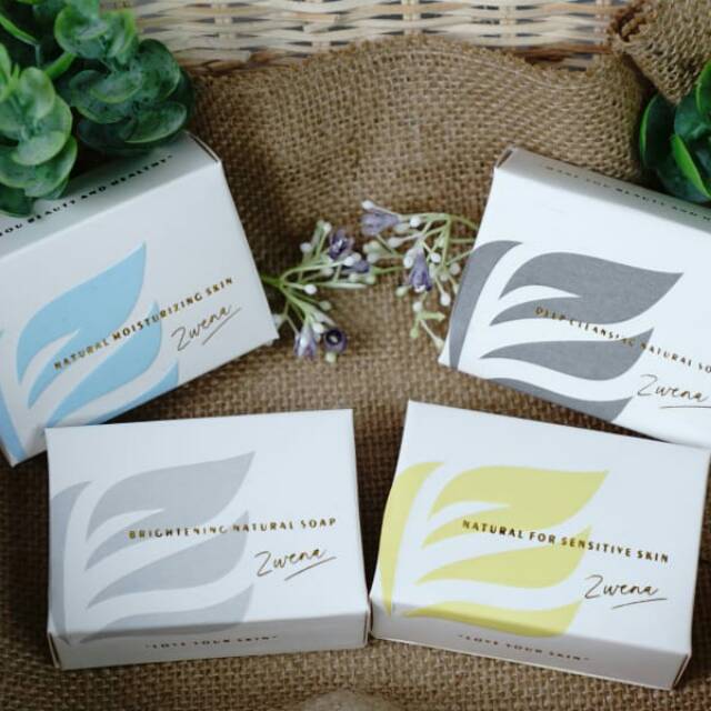 Zwena Natural soap sabun pemutih kulit 100% original