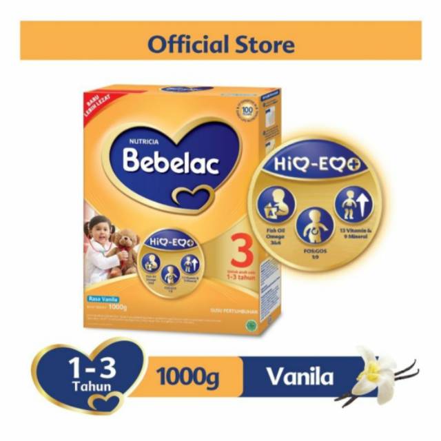 

Bebelac 3 vanila 1000gr