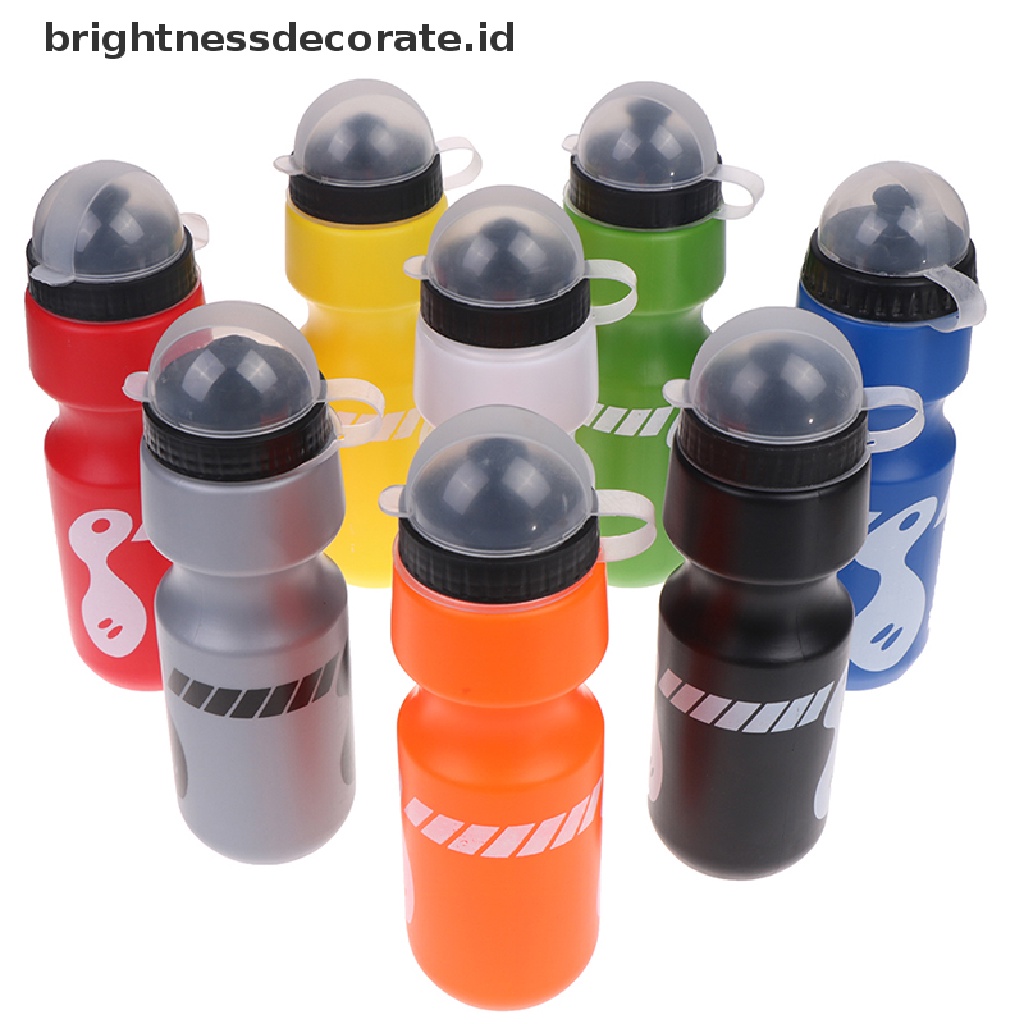 [birth] 750ml outdoor hiking bike bicycle cycling drink jug water bottle w/ dust cover [ID]