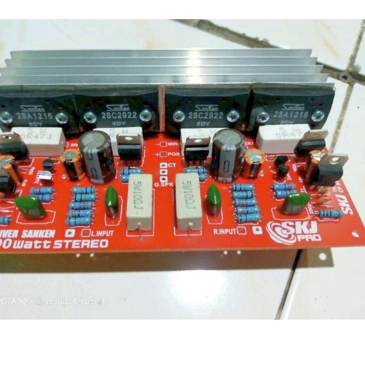 Recomended.. kit power 400waat stereo plus final sanken/thosiba