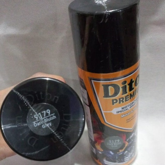 Pilok Pilox Cat Semprot DITON Premium 9179 Dark Bluish Grey / Abu2 Metalik (400cc / 400ml)