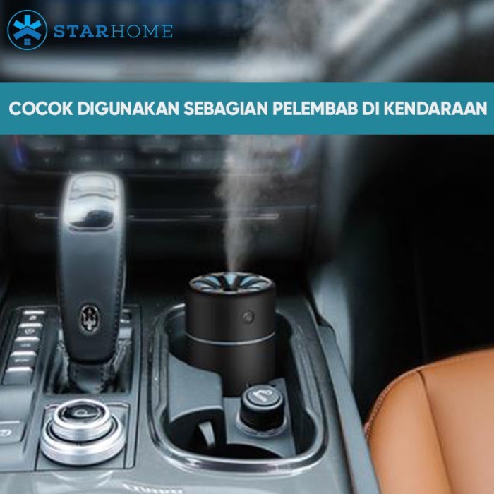 Car Humidifier Home Office Humidifier Diffuser LED Air Humidifier 2 in 1