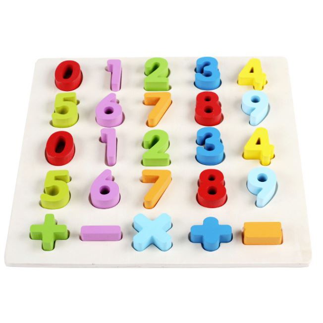 TweedyToys - Rainbow Digital Number - Puzzle Timbul Angka Lucu