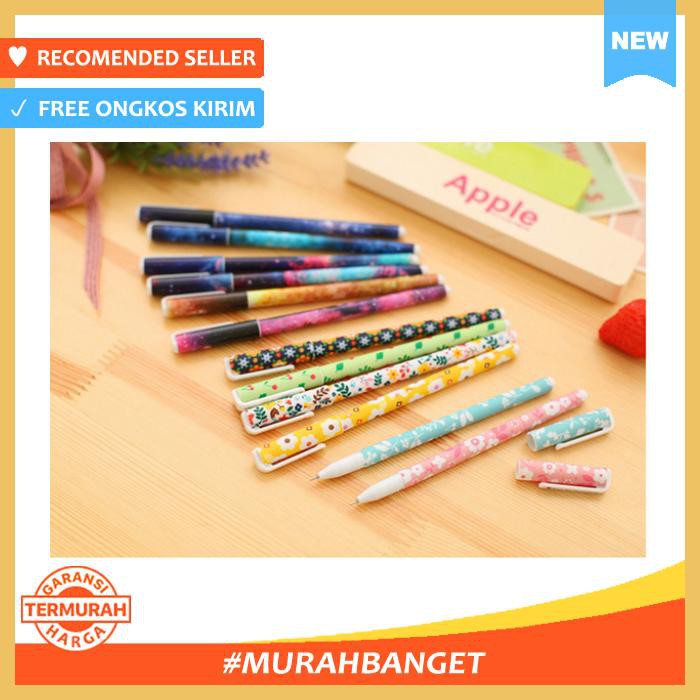 

Pulpel Gel Set Angkasa Tinta Hitam (Isi 6) - Alat Tulis - Pulpen