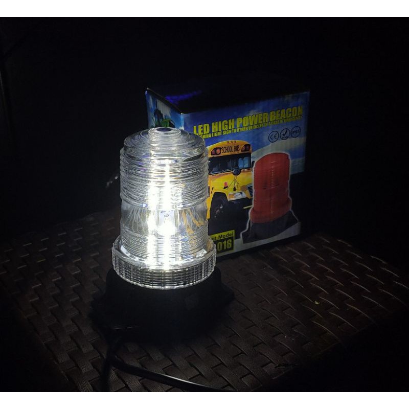 

Rotary Mini 5 Mode 12/24 Volt Putih