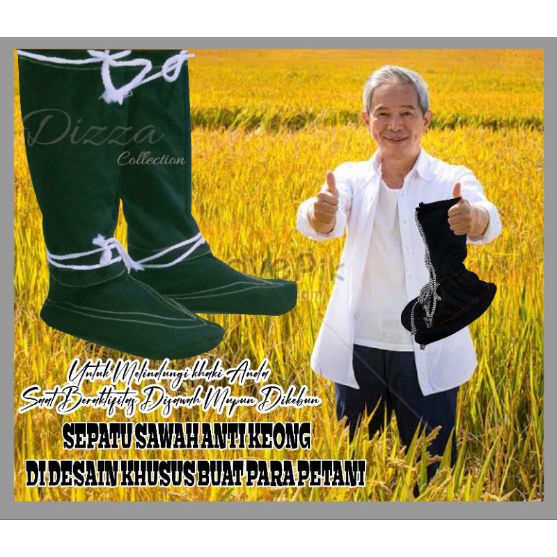 sepatu sawah anti keong anti lumpur