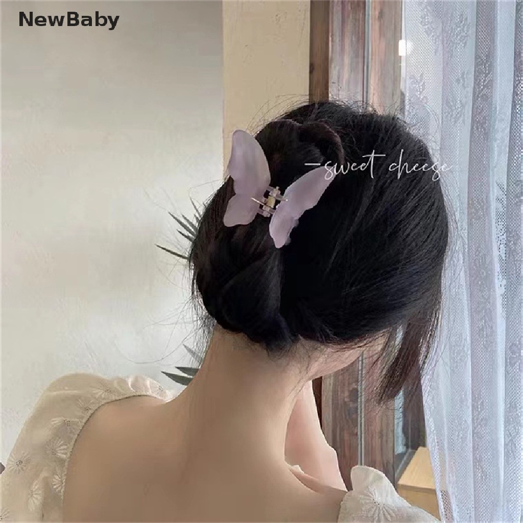 Jepit Rambut Model Kupu-Kupu / Hiu Untuk Bayi Perempuan