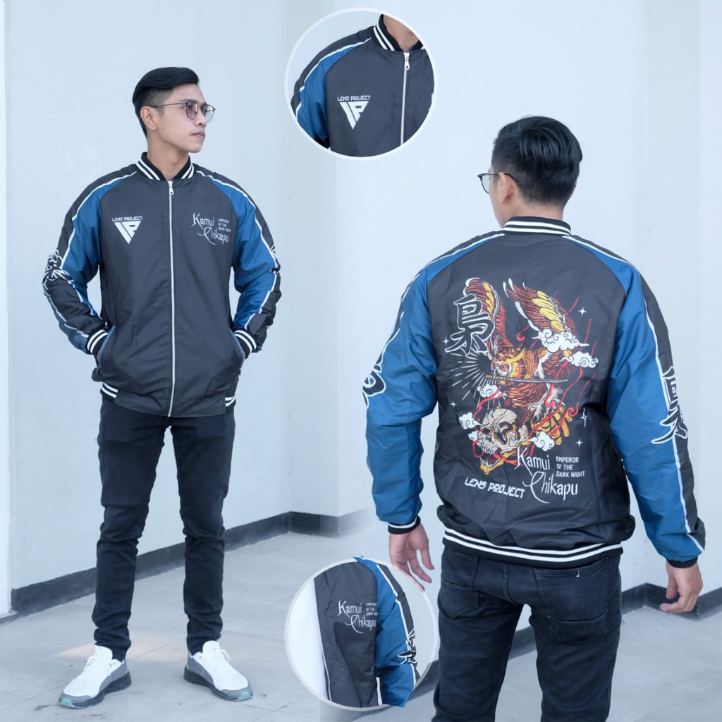 JAKET BOMBER SUKAJAN FULLPRINTING OWL/ MOTIF BURUNG HANTU/ UNISEX/ JAKET BOMBER PRIA/ JAKET SUKAJAN PRIA/ JAKET SUKAJAN WANITA/ JAKET BOMBER WANITA/ JAKET SUKAJAN TOKYO RAVENGERS/ JAKET SUKAJAN VALHALA/ JAKET SUKAJAN MURAYAMA/ JAKET CASUAL