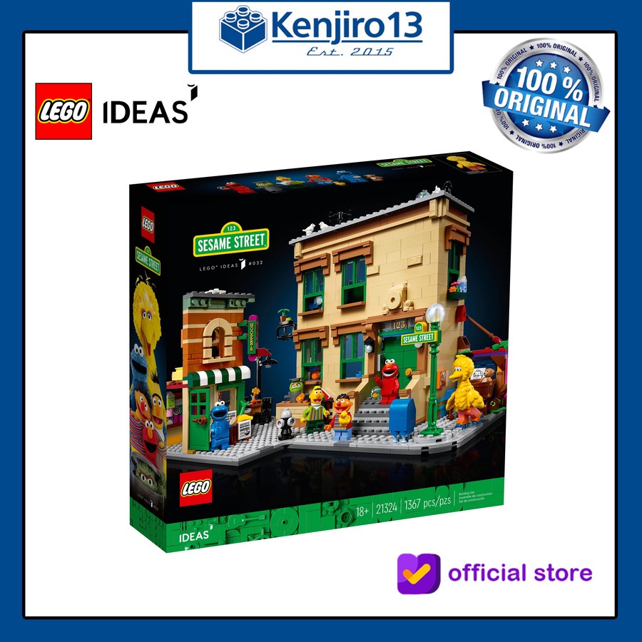 Lego Ideas 21324 123 Sesame Street