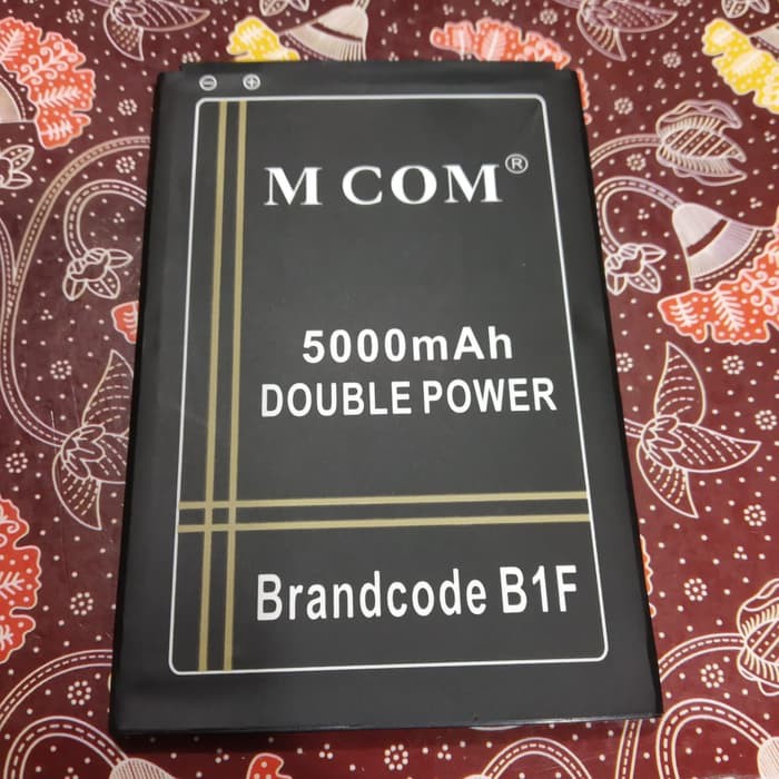 Battery Batre Baterai Double Power Mcom Brancode Brand Code Brandcode B1F