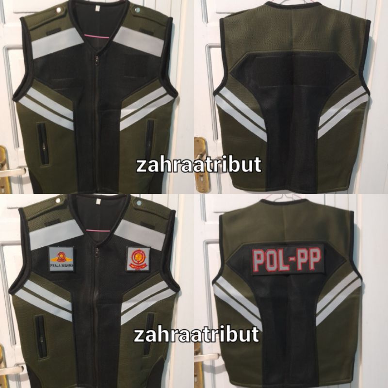 Rompi Satpol pp,Rompi Pol pp terbaru.