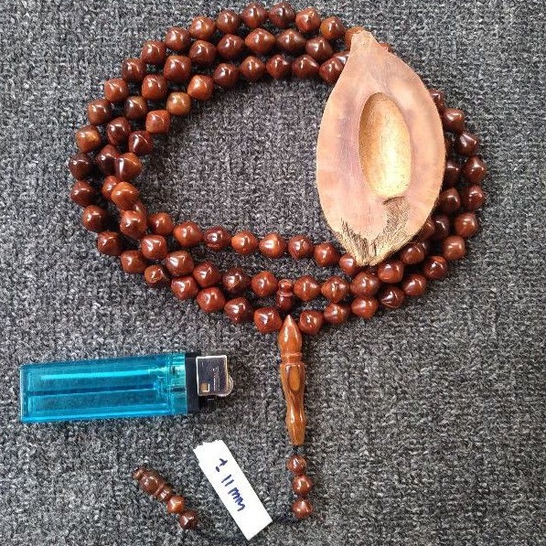 tasbih kokka wajik ± 11 mm ( 11mm )  99 butir