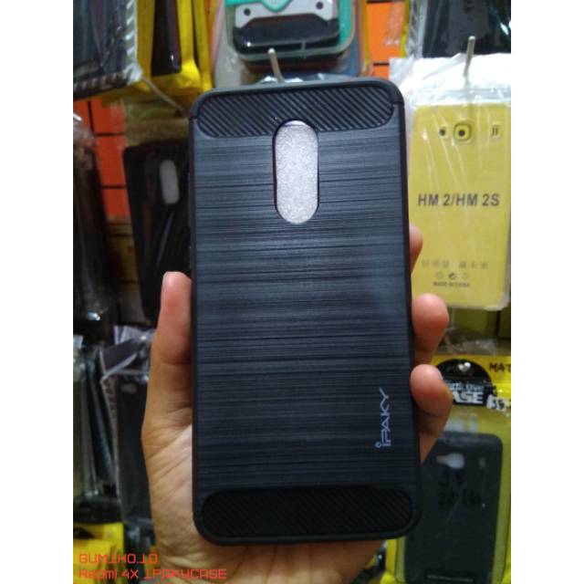 CASE XIAOMI REDMI 5 IPAKY CARBON FIBER XIAOMI REDMI 5 SOFT CASE