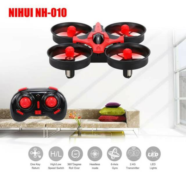 NIHUI NH - 010 Mini RC Quadcopter Eachine H30 E010