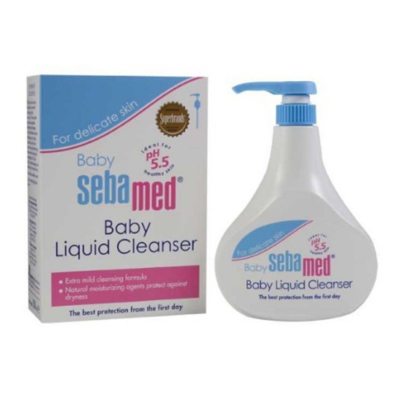 Original 100% Sebamed baby liquid cleanser sabun mandi cair bayi sebamed 1000ml 1000 ml 200ml 200 ml