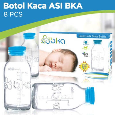 BOTOL ASI BKA ISI 8pcs @100ml