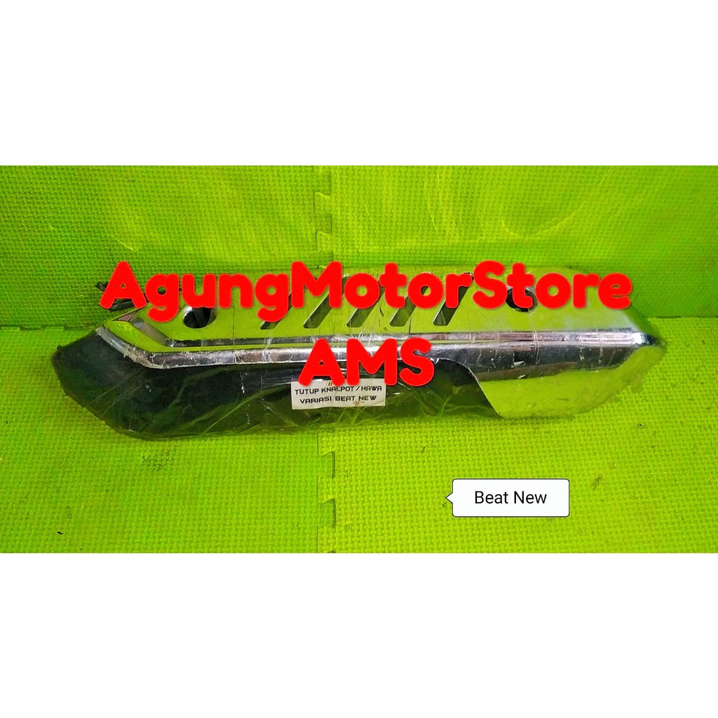 TUTUP KNALPOT VARIASI HONDA BEAT NEW POLOS NON ORI