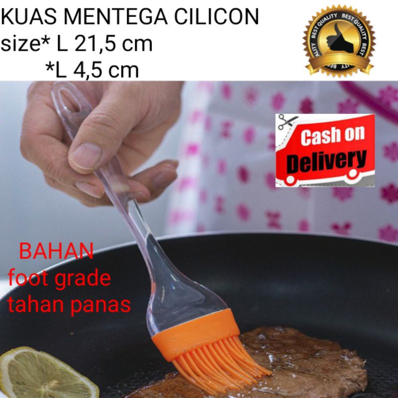 kuas mentega/ kuas kue/ kuas cilicon