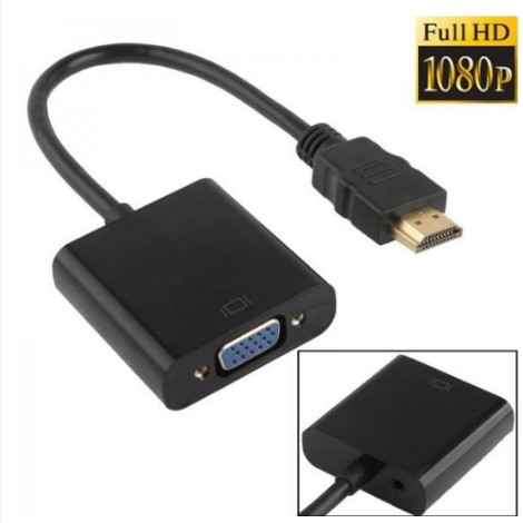 CONVERTER HDMI TO VGA AUDIO - KABEL HDMI - VGA LINE OUT - KONVERTER HDMI TO VGA WITH AUDIO