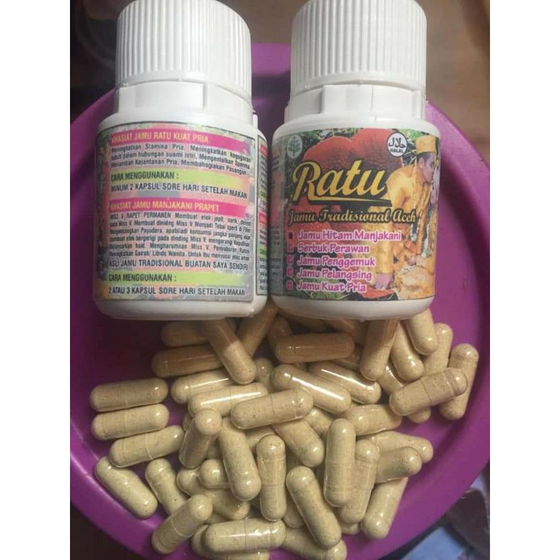 jamu hitam manjakani Ratu