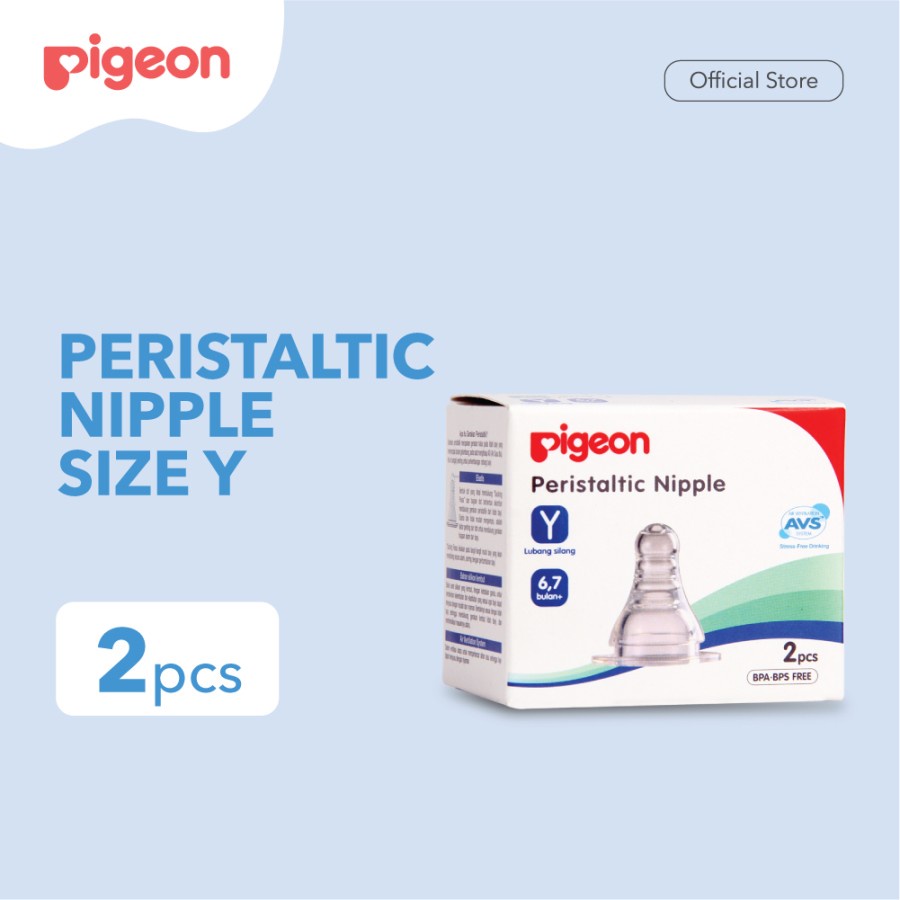 Pigeon Peristaltic Nipple Standard Neck isi 2