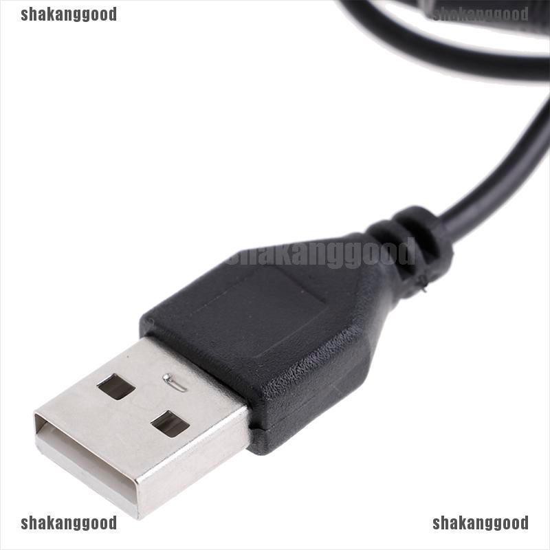 Skid 1Pc Kabel Power Konektor Charger USB A Male Ke DC 3.5x1.35mm