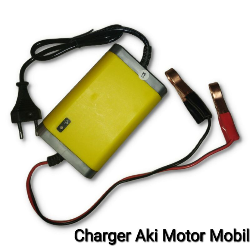 Charger Aki Portable Charger Aki 12V 2A