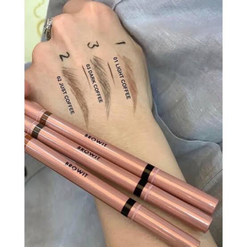 nongchat brow it dup eyeliner spidol alis