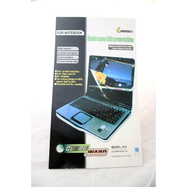 SCREEN GUARD PROTECTOR LCD 14&quot; INCH (16:9) ANTI GORES PELINDUNG LAYAR LAPTOP