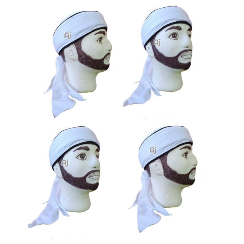 peci udeng kupluk iket kepala praktis