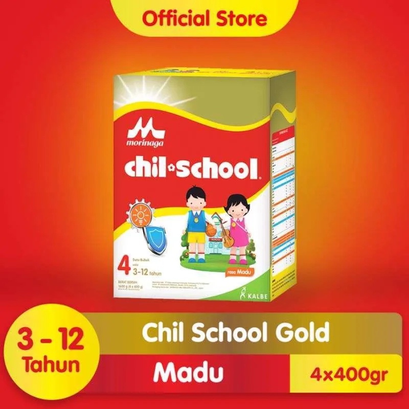 

Morinaga Chilschool Regular Madu Susu Formula Anak [1600 g]