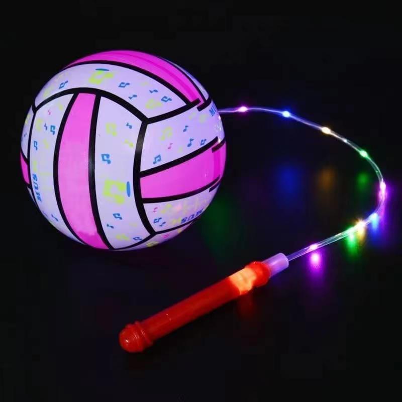 MAINAN BOLA KARET LAMPU MENYALA / MAINAN ANAK-ANAK BOLA LED