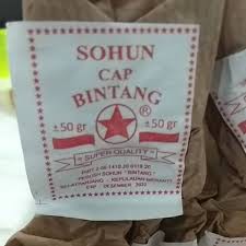Sohun Kertas Cap Bintang