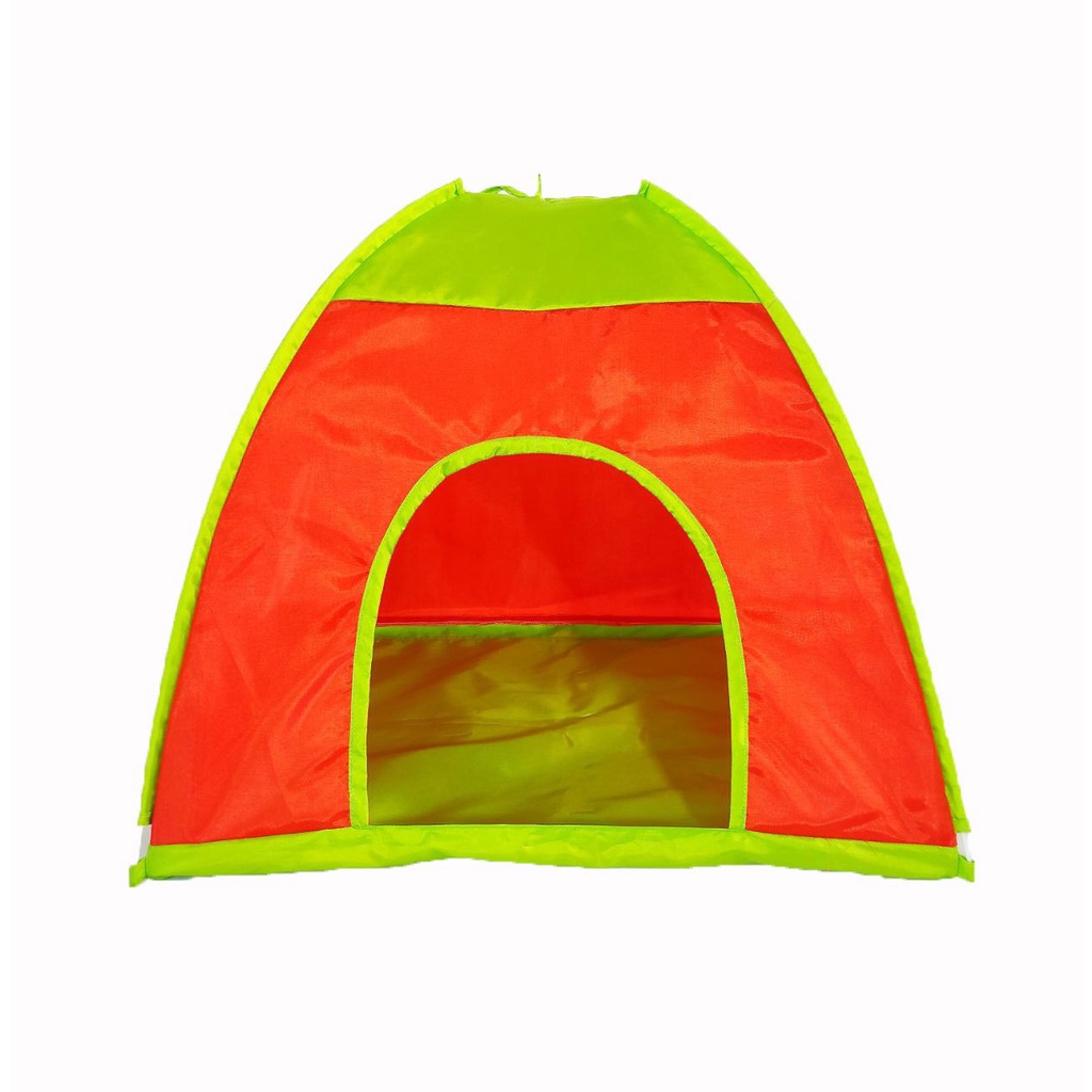 Tenda Kucing/Pet Tend 50x50cm For Cat Dog Oren Hijau