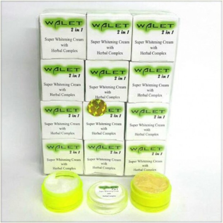 (6 pcs ) Cream walet 2IN1 DAY NIGHT