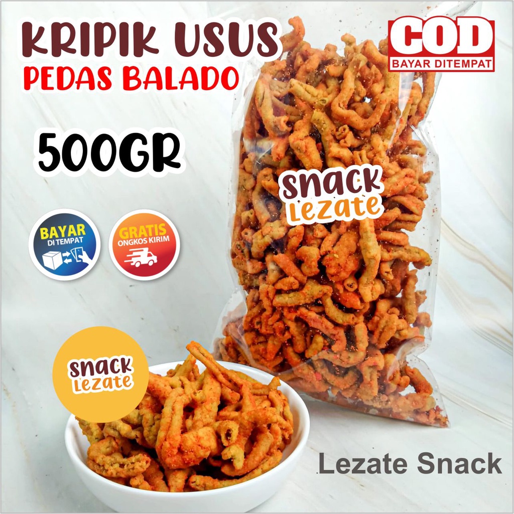 

Kripik Usus Ayam 500GR Pedas Murah Enak Renyah / Keripik Usus Ayam Pedas Balado / Kripsus Usus Kiloan Pedas Daun Jeruk